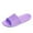 Purple, variant on Women & Men Indoor Shower Bath Slippers Non-Slip Home Bathroom-Sandals Shoes