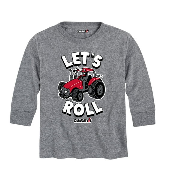 Case IH - Let's Roll - Toddler Long Sleeve Graphic T-Shirt