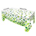 thumbnail image 3 of St. Patrick's Day Party Supplies - Irish Themed Shamrock Tablecloth | 54 x 72 Inch Disposable Table Cover for Festive St. Patrick's Day Party Decorations, 3 of 6
