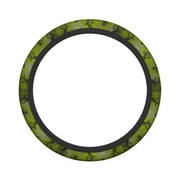 XMXY Car Steering Wheel Cover, Salamander Lizard Gecko Reptile Animal Non-Slip Jeep Truck Universal Elastic Steering Wheel Protector 15 inch