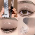 thumbnail image 1 of Set de sombras de ojos mate con brillo líquido, delineador líquido brillante y sombra de ojos mate aterciopelada 2 en 1, sombra de ojos mate brillante de larga duración de 5 ml, 1 of 1