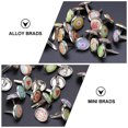 thumbnail image 3 of 100pcs Practical DIY Craft Mini Brads Colorful Alloy Nails Decorative Nails, 3 of 7