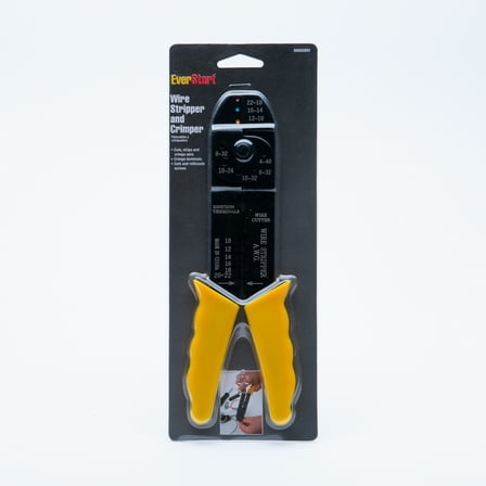 EverStart 89955WDI Electrical Wire Stripper, Cutter, and Crimping Tool, New