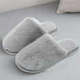 thumbnail image 6 of Aueoeo Slippers for Women, Womens House Slippers Fuzzy Warm Winter Slippers Shoes Slippers Slip on Flat Shoes Plush Slippers, 6 of 7