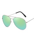 thumbnail image 3 of RBROVO 2023 Gafas de sol clásicas de piloto para mujer, gafas de sol vintage de metal, estilo callejero, para ir de compras, con espejo, gafas de sol UV400, 3 of 5