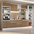 thumbnail image 3 of Cocina Integral Completa 330cm Madesa Glamy Blanco/Marrón, 3 of 8