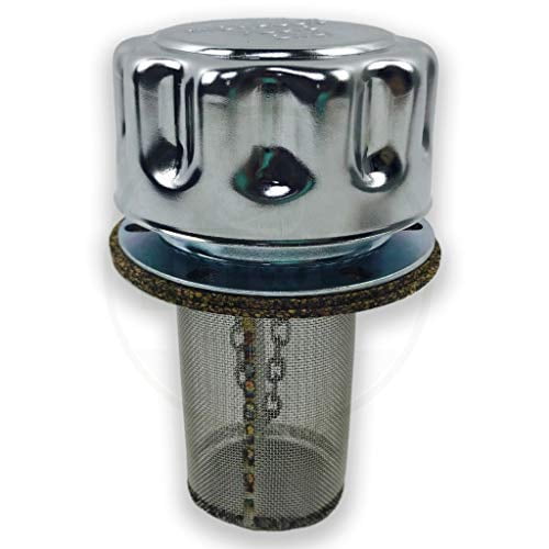 Chrome Filler-Strainer Breather Cap Assembly TFA005715