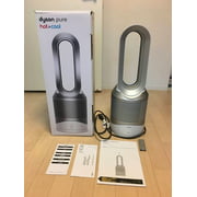 Angle View: Dyson HP01 Pure Hot + Cool Purifier, Heater & Fan | Iron/Silver | New
