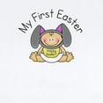 thumbnail image 2 of CafePress - My First Easter (Grey) Infant Bodysuit - Baby Light Bodysuit, Size Newborn - 24 Months, 2 of 4