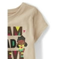 thumbnail image 3 of The Children's Place Toddler Girl's Short Sleeve Graphic Tee, Sizes 2T-5T, 3 of 3