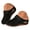 Black, variant on Platform Clogs for Women Fashion Closed Toe Mules Shoes Comfortable Non Slip Wedge Orthopedic Sandals Dressy Summer Beach Vacation Slippers with Arch Support (Beige,9.5)