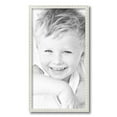 thumbnail image 2 of ArtToFrames 12" x 22" White Square Star Emboss Picture Frame, 12x22 inch White Wood Poster Frame (WOM-5125),  Pack, 2 of 7