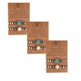 thumbnail image 2 of Jierger Bohemian Turquoise Turtle Bead Bracelet Adjustable Hand Woven Vintage Bracelet with Card for Women Men Beach Jewelry for Halloween Christmas Valentine Party Birthday Gift for Women and Girls, 2 of 7