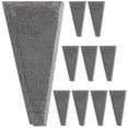 thumbnail image 1 of POINTERTECK 10pcs Axe Wedge Carbon Steel Axe Fixing Wedge Axe Repair Tool Hammer Accessory Size S, 1 of 6