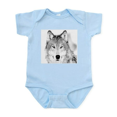 

CafePress - Great White Wolf Infant Bodysuit - Baby Light Bodysuit Size Newborn - 24 Months