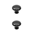 thumbnail image 2 of Eigraketly Muebles Puerta Gabinete Tiradores Cajones Tiradores Herrajes Herrajes Cocina Sólido Negro Armario Armario Metal tipo 2 tipo 2 2piezas, 2 of 6