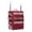 Red, variant on Portable Travel Storage Rack Hanging Travel Shelf Storage With Small Compartments Inside Suitable For Carry On Luggage Modern Style 55l Backpack 4 Season Tent Water Rations Hiking Rain Gear Camping