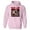 Pink, variant on Horror Halloween Thug Life Hoodie Sweatshirt Unisex Large White