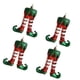 thumbnail image 4 of 4 piezas de patas de elfo navideño, decoración para el hogar, adorable decoración colgante, bota de elfo Estilo A, 4 of 9