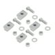 thumbnail image 1 of Tuerca de amarre de cala, 4 juegos Rieles de cama Rieles de cama Kit de tuercas con ranura en T Kit de tornillos para tuercas de rieles de cama Funcionalidad versátil, 1 of 9