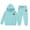 Mint Green, variant on Gaexia Girls Clothes Size 6/7 Outfits Fall ,Girls Winter Hoodie and Joggers Set Stylish Print Comfy Casual Outfits for Toddler to Teen Warm Kids Clothes