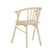 thumbnail image 4 of Linon Wilbeth Indoor Windsor Back Dining Chair, Natural, 4 of 13