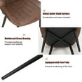 thumbnail image 6 of Gymax 5 Piece Dining Set Table and 4 Padded Seat Chairs Home Kitchen Furniture Modern, 6 of 9