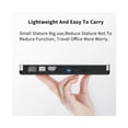 thumbnail image 5 of USB 3.0 External Drive DVD-ROM CD-RW DVD-RW Burner Player Reader for Laptop PC, 5 of 5