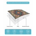 thumbnail image 5 of Vintage Southwest Full Size Down Alternative Comforter, Lightweight Comforter Quilt Bedding Set with Pillow Shams Ethnic Modern Geometric All Seasons Bed Comforter Duvet Insert 78"x90", 5 of 7