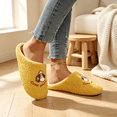 thumbnail image 7 of ATENAR Womens Slippers,Slippers Women,Women's Slippers,Comfy,Close Toe,Slip-On,Yellow,9.9-9.5, 7 of 7