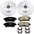 thumbnail image 2 of PowerStop Front Geomet Coated Brake Rotor and Pad Kit Fits: MAZDA Select Models CRK6344, 2 of 5