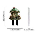 thumbnail image 3 of Ranura decorativa para tarjetas de jardín de interior Diseño artístico acrílico único para patios y terrazas Pieza caprichosa para exteriores, 3 of 3