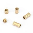thumbnail image 2 of Youkk 450Pcs M2 M3 Female Thread Brass Knurled Threaded Insert Embedment Nuts Assortment Kit with Plastic Box, 2 of 5