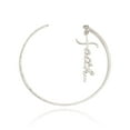 thumbnail image 3 of Howard's Inspirational Nina Silver Faith Charm Cuff Bracelet for Women, 3 of 5