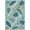 Green, Pattern 2, variant on ODIKA 3'x5' Gray White Blue Abstract Geometric Design Washable Throw Rug Modern Mist Inspired Pattern Stain Resistant, Low Profile, Non-Slip for Entryway, Kitchen, Mudroom