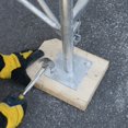 thumbnail image 2 of 6" x 6" Galvanized Scaffold Base Plate, 2 of 2