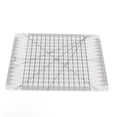 thumbnail image 2 of Quilting Ruler, Black Grid Line Acrylic Transparent Cutting Ruler Widely  1.2in Thick  for Needlework, 2 of 7