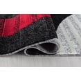 thumbnail image 5 of RUG AND DECOR Newport Collection Modern Abstract Design Area Rug Red Black White Grey Living Room Bed Room Carpet Alfombras para Sala, 5 of 5