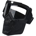 thumbnail image 1 of wonima02 Motorcycle Goggles with Removable Face Mask - Dirt Bike ATV Motocross Eyewear Anti-UV Adjustable MX Riding Offroad Cycling Motorbike Protective Glasses Racing Combat Tactical Military Goggles, 1 of 1
