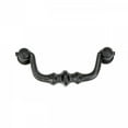 thumbnail image 3 of Renovators Supply Black Wrought iron Drawer Bail Pull 4.38 in. L Antique Kitchen Cabinet Drop Style Swing Handles Rust Resistant Powder Coat Finish w/Screws Pack of 10, 3 of 10