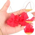 thumbnail image 4 of unbranded 4 Pares Pendientes De Para Mujer Con Trabajo Manual En Tonos Colores Surtidos, 4 of 7