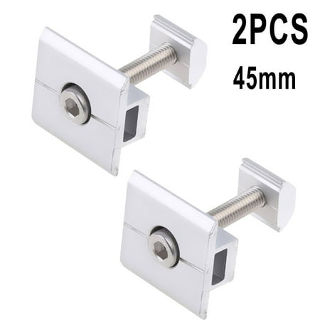 

YaSaLy Solar Panel Clamp 35-45mm For Connecting And Fixing Solar Panel On Rails Parts