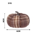 thumbnail image 5 of Clearance! Fall Pumpkins Decor Coffee Farmhouse Plaid Decorative, for Thanksgiving, Halloween, Fall Harvest & Mantel Table, 5 of 7