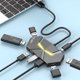 thumbnail image 1 of Estación de acoplamiento multifunción tipo C + concentrador USB para computadora, teléfono móvil, tableta, concentrador USB, 1 of 6