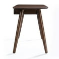 thumbnail image 4 of GDF Studio Mayworth Mid Century Modern Wooden Desk, Natural Walnut, 4 of 7
