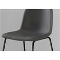 thumbnail image 4 of Monarch Specialties Office Chair, Bar Height, Standing, Computer Desk, Work, Grey Leather Look, 4 of 5