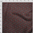 thumbnail image 3 of oneOone Polyester Lycra Fabric Leaves|Floral & Paisley Block Print Fabric BTY 56 Inch Wide, 3 of 4