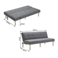 thumbnail image 4 of Sofá Cama HomeTrends 3 Plazas color Gris, 4 of 4