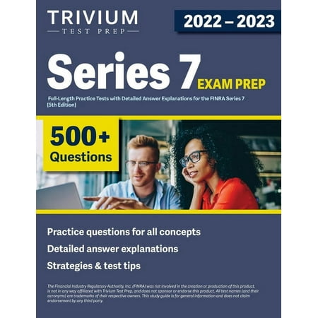 UPC: 9781637982129 | Series 7 Exam Prep 2022-2023: 4 Full-Length Practice Tests with Detailed Answer Explanations for the FINRA Series 7 [5th Edition] (Paperback)