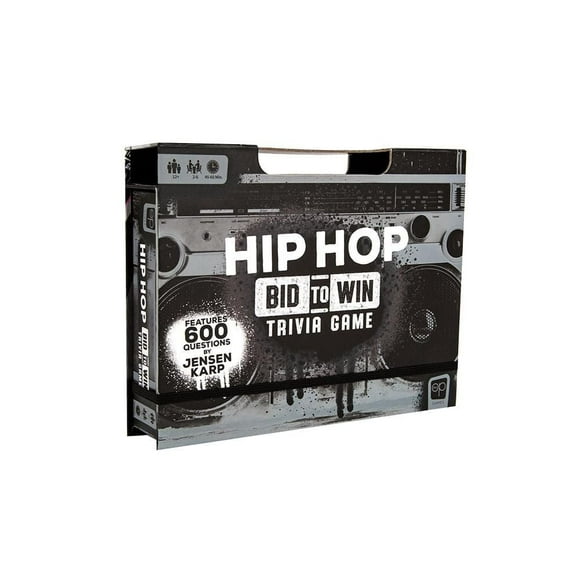 USAopoly Hip Hop Bid to Win Trivia Game